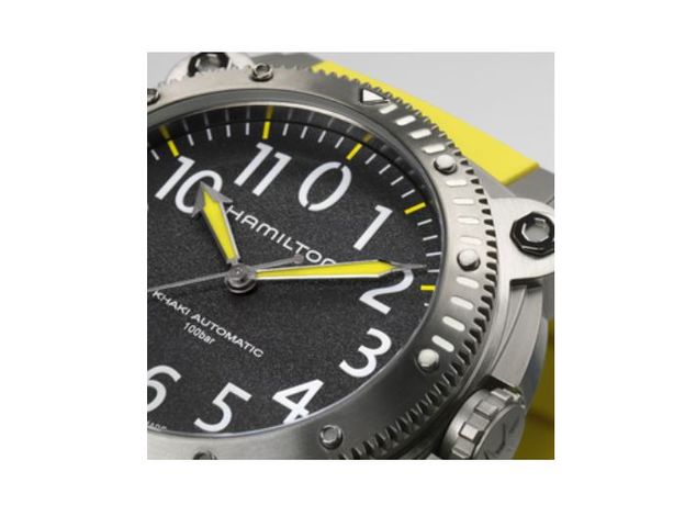 Hamilton H78535380 KHAKI NAVY BELOWZERO TITANIUM 1000M, фото 5 | Интернет-магазин оригинальных часов и аксессуаров