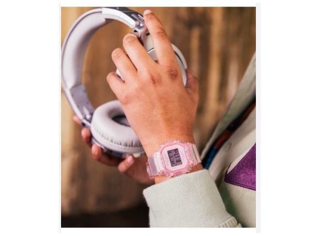 CASIO BGD-565SJ-7ER, Варіант кольору: Рожевий/Прозорий, фото 3 | Интернет-магазин оригинальных часов и аксессуаров