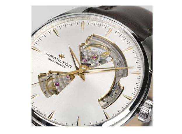 Hamilton H32675551 JAZZMASTER OPEN HEART, фото 4 | Интернет-магазин оригинальных часов и аксессуаров