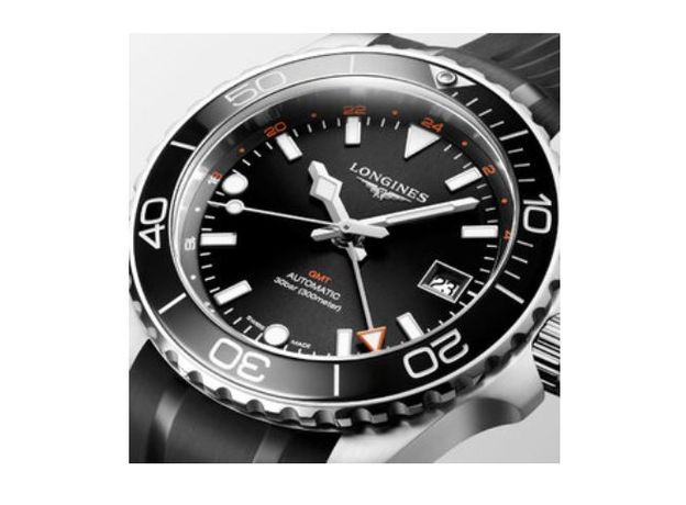 Longines L3.790.4.56.9 HydroConquest GMT, фото 4 | Интернет-магазин оригинальных часов и аксессуаров