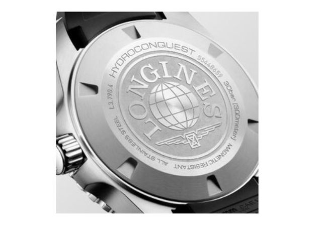 Longines L3.790.4.56.9 HydroConquest GMT, фото 6 | Интернет-магазин оригинальных часов и аксессуаров