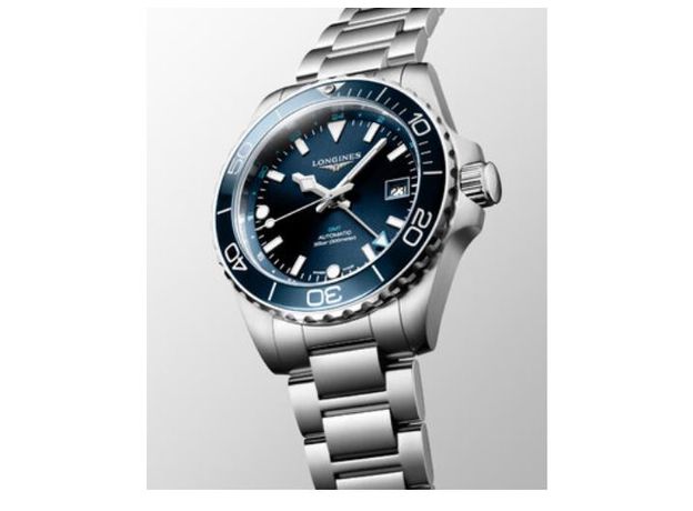 Longines L3.790.4.96.6 HydroConquest GMT, фото 3 | Интернет-магазин оригинальных часов и аксессуаров