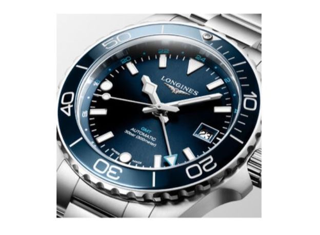 Longines L3.790.4.96.6 HydroConquest GMT, фото 4 | Интернет-магазин оригинальных часов и аксессуаров