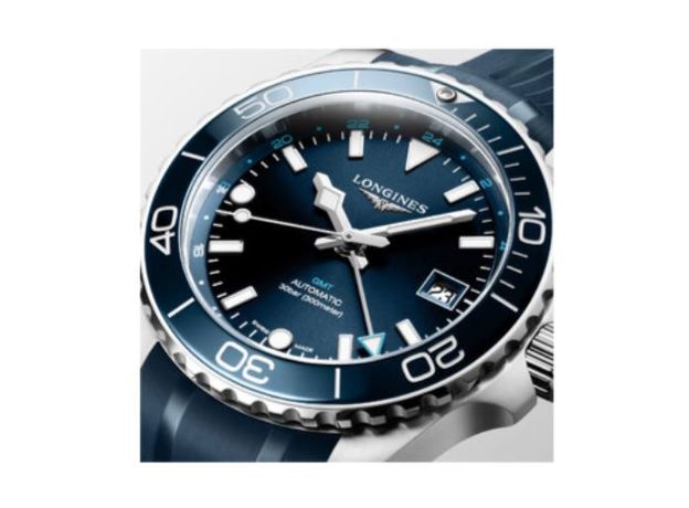 Longines L3.790.4.96.9 HydroConquest GMT, фото 4 | Интернет-магазин оригинальных часов и аксессуаров