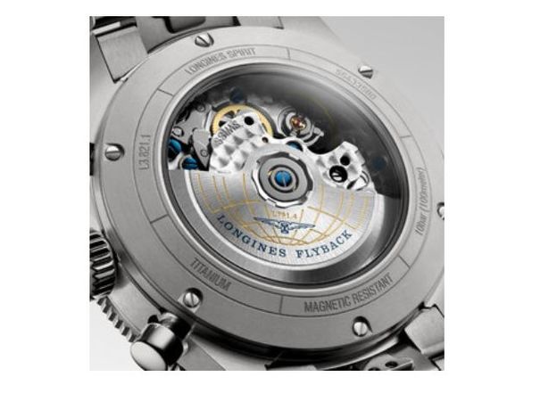 Longines L3.821.1.53.6 SPIRIT FLYBACK, фото 6 | Интернет-магазин оригинальных часов и аксессуаров