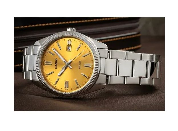 CASIO MTP-1302PD-9AVEF, Вариации товара: Желтый, фото 3 | Интернет-магазин оригинальных часов и аксессуаров