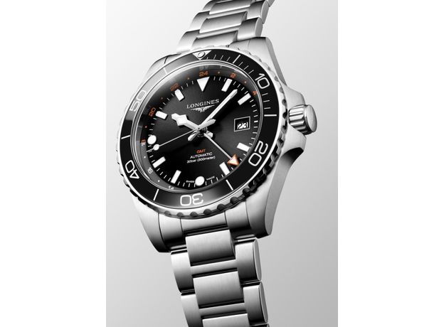 Longines L3.890.4.56.6 HydroConquest GMT, фото 2 | Интернет-магазин оригинальных часов и аксессуаров