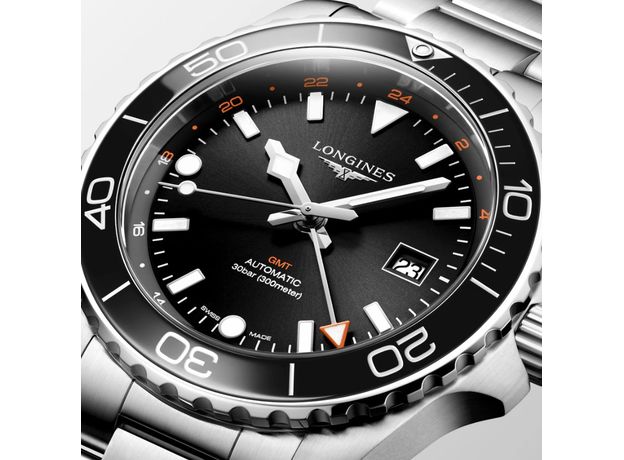 Longines L3.890.4.56.6 HydroConquest GMT, фото 3 | Интернет-магазин оригинальных часов и аксессуаров