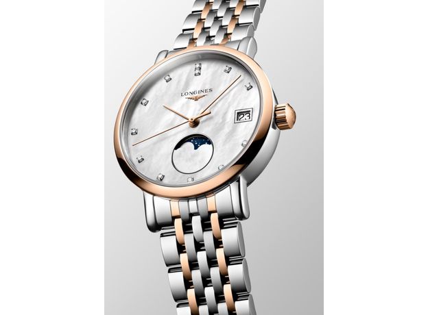 Longines L4.330.5.87.7 Elegant Collection Moonphase, фото 2 | Интернет-магазин оригинальных часов и аксессуаров