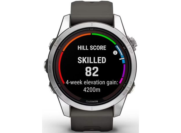 Garmin 010-02776-01 Fenix 7S Pro Solar Silver, фото 2 | Интернет-магазин оригинальных часов и аксессуаров