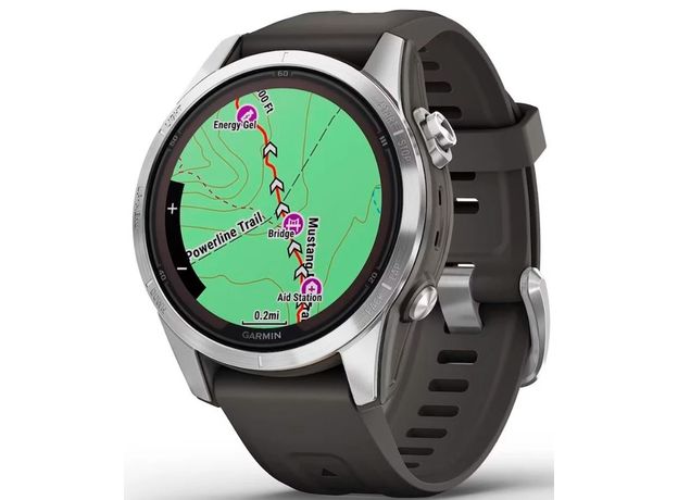 Garmin 010-02776-01 Fenix 7S Pro Solar Silver, фото 3 | Интернет-магазин оригинальных часов и аксессуаров