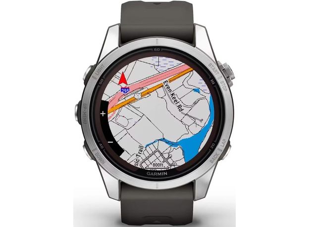 Garmin 010-02776-01 Fenix 7S Pro Solar Silver, фото 4 | Интернет-магазин оригинальных часов и аксессуаров