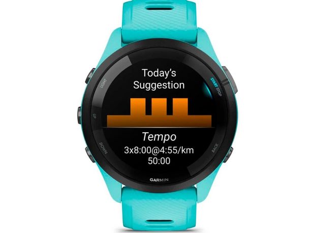 Garmin 010-02810-12 Forerunner 265 Aqua, фото 3 | Интернет-магазин оригинальных часов и аксессуаров