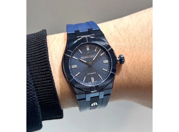 Maurice Lacroix Aikon Automatic 39MM Blue PVD Limited Edition AI6007-PVC00-430-4, фото 5 | Интернет-магазин оригинальных часов и аксессуаров