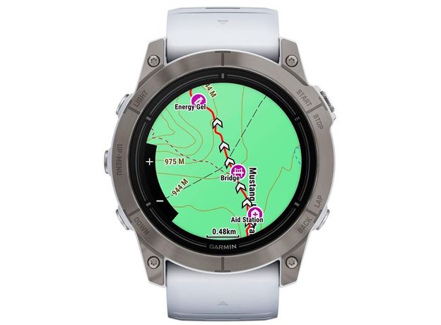 Garmin 010-02804-11 Epix Pro Gen 2 Sapphire Edition Titanium with Whitestone Band, фото 3 | Интернет-магазин оригинальных часов и аксессуаров