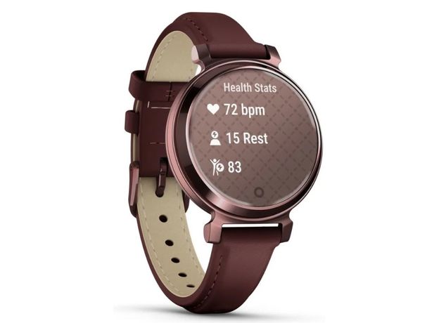 Garmin 010-02839-03 Lily 2 Classic Dark Bronze with Mulberry Leather Band, фото 2 | Интернет-магазин оригинальных часов и аксессуаров