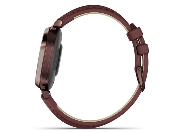 Garmin 010-02839-03 Lily 2 Classic Dark Bronze with Mulberry Leather Band, фото 3 | Интернет-магазин оригинальных часов и аксессуаров