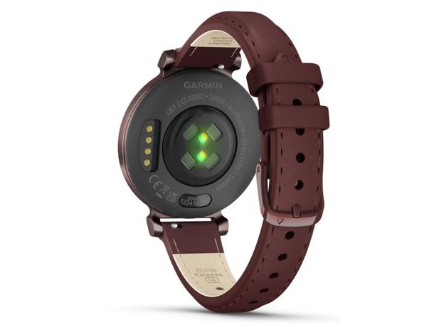 Garmin 010-02839-03 Lily 2 Classic Dark Bronze with Mulberry Leather Band, фото 8 | Интернет-магазин оригинальных часов и аксессуаров