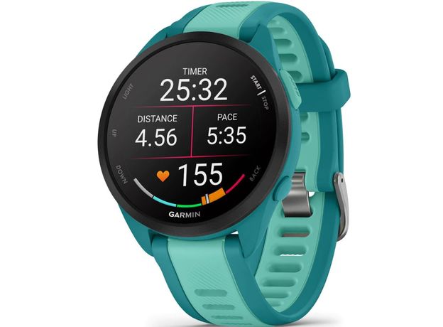 Garmin 010-02863-32 Forerunner 165 Music Turquoise/Aqua, фото 3 | Интернет-магазин оригинальных часов и аксессуаров