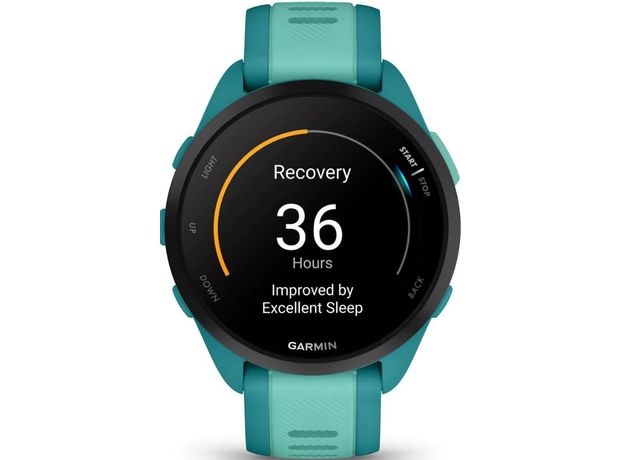 Garmin 010-02863-32 Forerunner 165 Music Turquoise/Aqua, фото 4 | Интернет-магазин оригинальных часов и аксессуаров