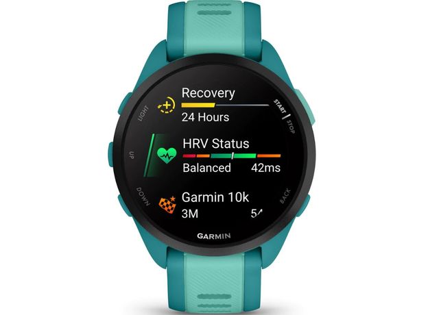 Garmin 010-02863-32 Forerunner 165 Music Turquoise/Aqua, фото 7 | Интернет-магазин оригинальных часов и аксессуаров