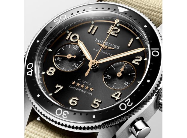 Longines L3.821.4.53.9 SPIRIT FLYBACK, фото 4 | Интернет-магазин оригинальных часов и аксессуаров