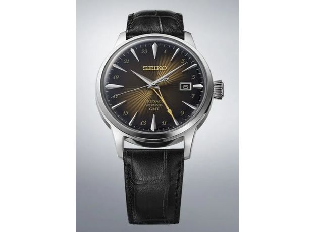 SEIKO SSK039J1 PRESAGE COCKTAIL TIME RUSTY NAIL GMT, фото 2 | Интернет-магазин оригинальных часов и аксессуаров