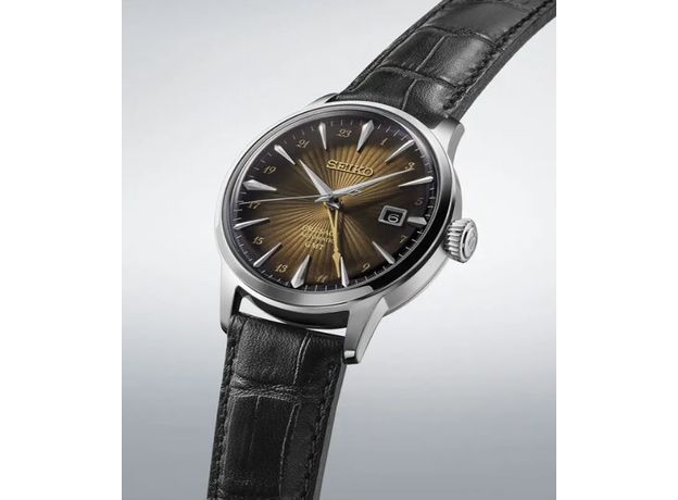 SEIKO SSK039J1 PRESAGE COCKTAIL TIME RUSTY NAIL GMT, фото 3 | Интернет-магазин оригинальных часов и аксессуаров