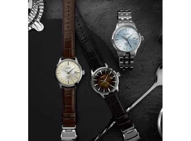 SEIKO SSK039J1 PRESAGE COCKTAIL TIME RUSTY NAIL GMT, фото 4 | Интернет-магазин оригинальных часов и аксессуаров