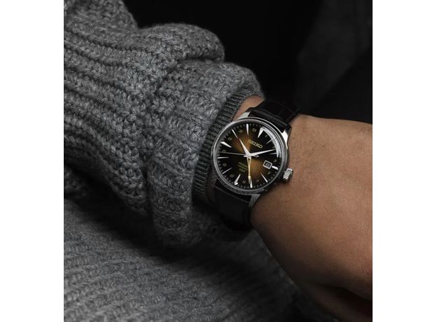 SEIKO SSK039J1 PRESAGE COCKTAIL TIME RUSTY NAIL GMT, фото 5 | Интернет-магазин оригинальных часов и аксессуаров
