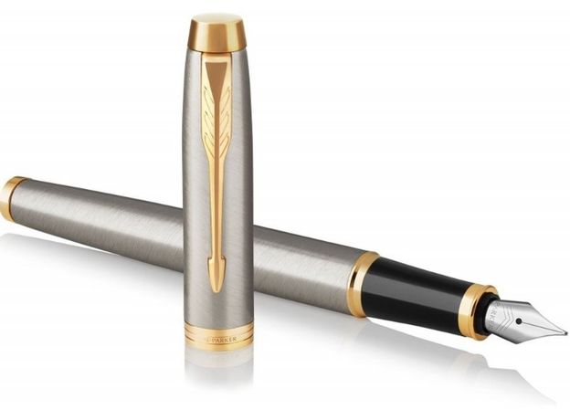 Набір Parker IM 17 Brushed Metal GT FP + BP 22-292b24, фото 2 | Интернет-магазин оригинальных часов и аксессуаров