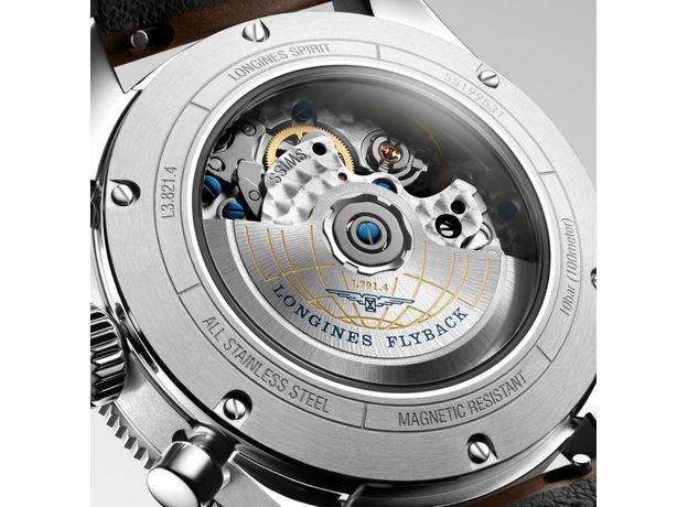 Longines L3.821.4.53.2 SPIRIT FLYBACK, фото 6 | Интернет-магазин оригинальных часов и аксессуаров