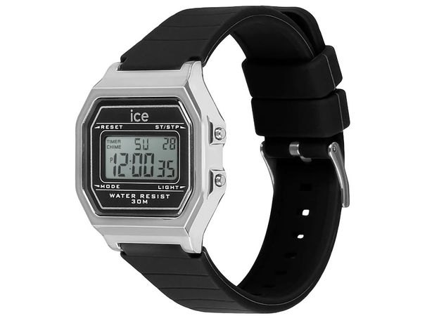 ICE-WATCH DK-022063 Digit Retro Black Silver, фото 2 | Интернет-магазин оригинальных часов и аксессуаров