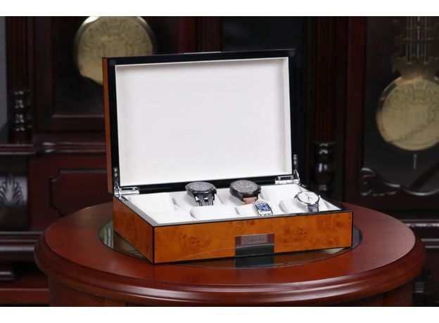 Шкатулка Salvadore WB/2022/8.BURL, фото 6 | Интернет-магазин оригинальных часов и аксессуаров