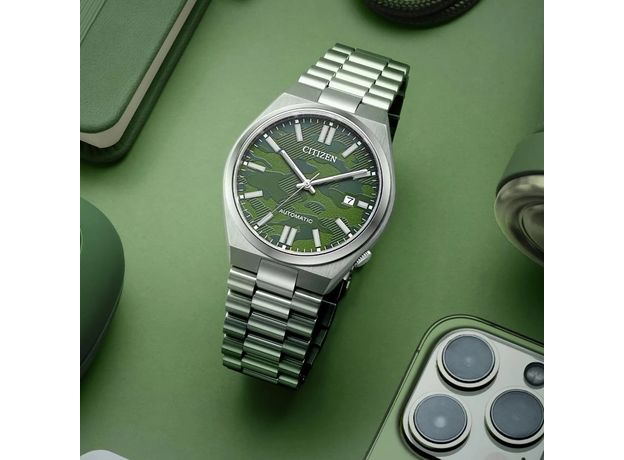 CITIZEN NJ0159-86X Tsuyosa, Вариации товара: Хаки, фото 4 | Интернет-магазин оригинальных часов и аксессуаров