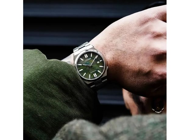 CITIZEN NJ0159-86X Tsuyosa, Вариации товара: Хаки, фото 6 | Интернет-магазин оригинальных часов и аксессуаров