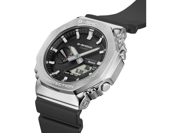 CASIO GBM-2100-1AER Bluetooth, Вариации товара: Стальной/Черный, фото 2 | Интернет-магазин оригинальных часов и аксессуаров