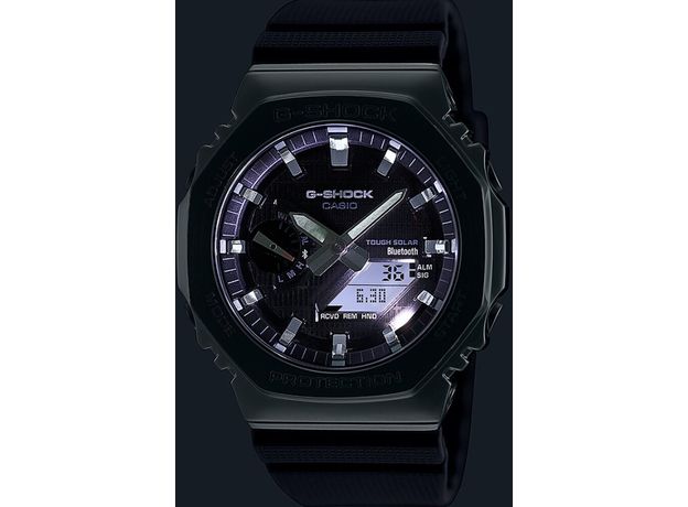 CASIO GBM-2100-1AER Bluetooth, Вариации товара: Стальной/Черный, фото 6 | Интернет-магазин оригинальных часов и аксессуаров