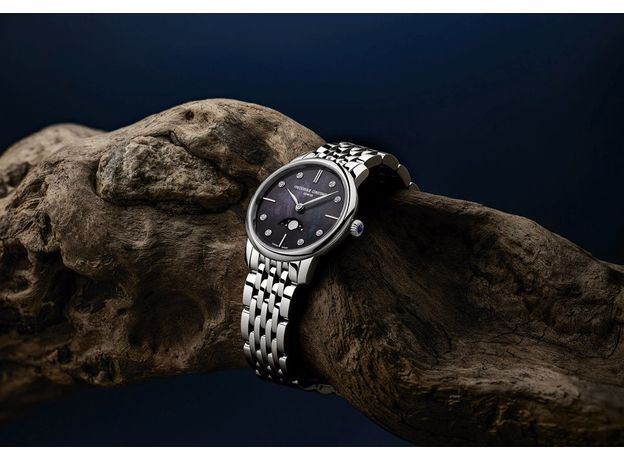 Frederique Constant FC-206MPBD1S6B Slimline Ladies Moonphase, фото 4 | Интернет-магазин оригинальных часов и аксессуаров