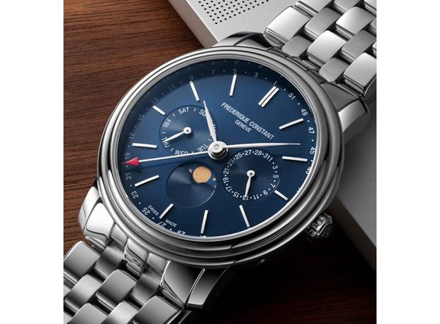 Frederique Constant FC-270N4P6B Classics Index Business Timer, фото 3 | Интернет-магазин оригинальных часов и аксессуаров