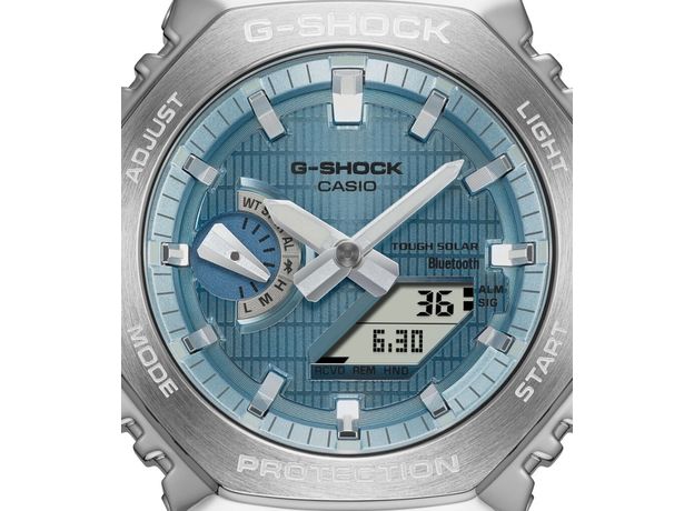 CASIO GBM-2100A-1A2ER Bluetooth, Варіант кольору: Блакитний, фото 3 | Интернет-магазин оригинальных часов и аксессуаров