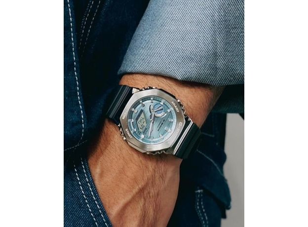 CASIO GBM-2100A-1A2ER Bluetooth, Варіант кольору: Блакитний, фото 8 | Интернет-магазин оригинальных часов и аксессуаров