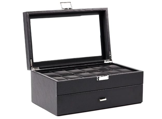 Скринька Craft 24PU.CARB.BL, фото 2 | Интернет-магазин оригинальных часов и аксессуаров