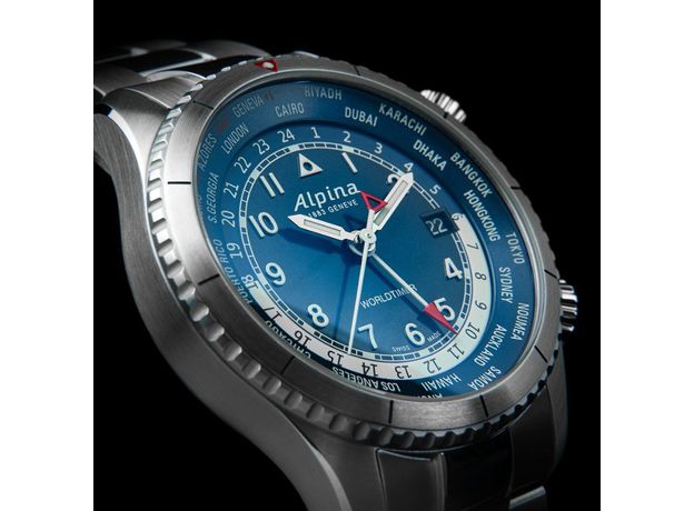 ALPINA AL-255N4S26B Startimer Pilot, фото 5 | Интернет-магазин оригинальных часов и аксессуаров