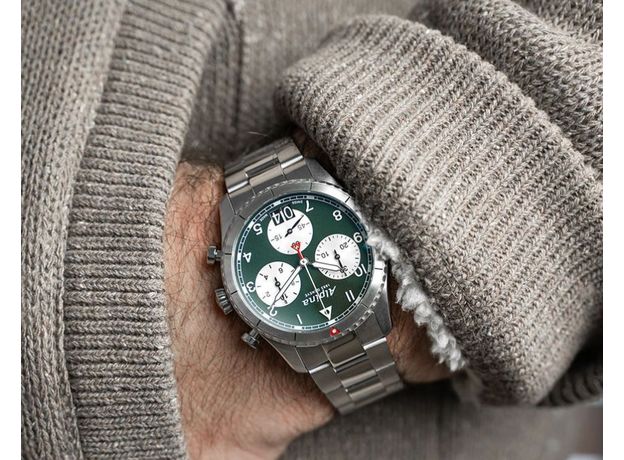 ALPINA AL-372GRS4S26B Startimer Pilot Big Date, фото 6 | Интернет-магазин оригинальных часов и аксессуаров