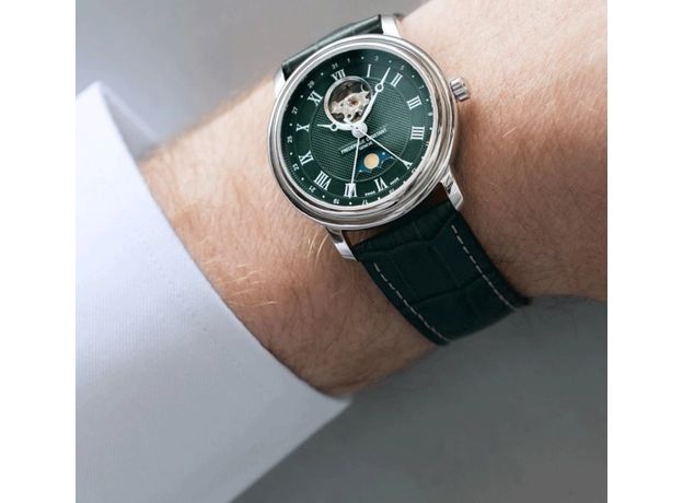 Frederique Constant FC-335MCGRW4P26 Classics Heart Beat Moonphase Date, фото 3 | Интернет-магазин оригинальных часов и аксессуаров