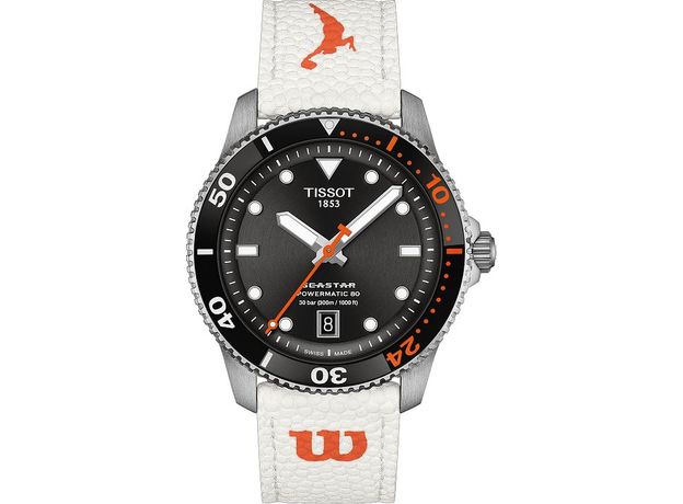 TISSOT T120.807.17.051.00 SEASTAR 1000 POWERMATIC 80 40MM WILSON WNBA SPECIAL EDITION, фото 3 | Интернет-магазин оригинальных часов и аксессуаров