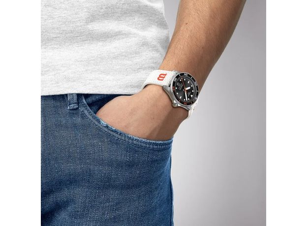 TISSOT T120.807.17.051.00 SEASTAR 1000 POWERMATIC 80 40MM WILSON WNBA SPECIAL EDITION, фото 7 | Интернет-магазин оригинальных часов и аксессуаров