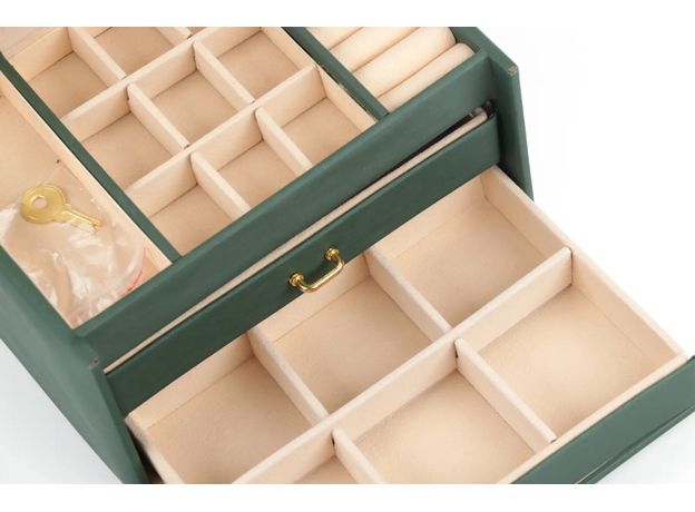 Шкатулка CRAFT JW/3FLR.GN, фото 5 | Интернет-магазин оригинальных часов и аксессуаров