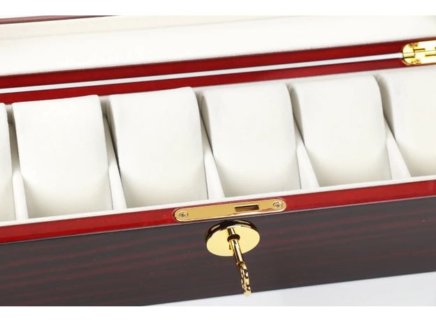 Шкатулка CRAFT 6WB.RED.DARK.KY, фото 3 | Интернет-магазин оригинальных часов и аксессуаров